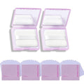 600 Oil Blotting Sheets for Face with Mirror & Puff