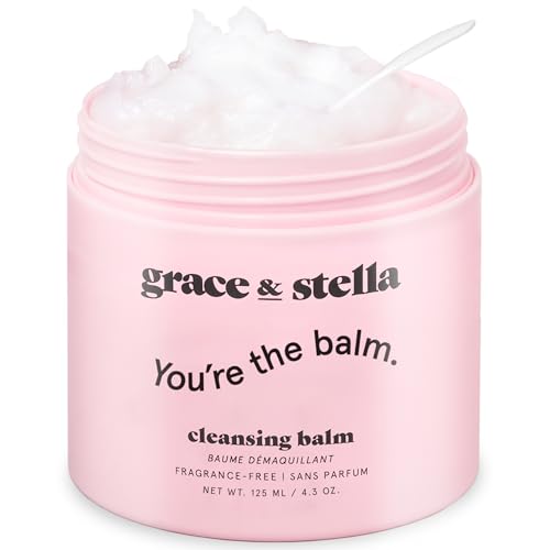 Grace & Stella Makeup Remover Balm - Vegan Cleansing Balm 102g