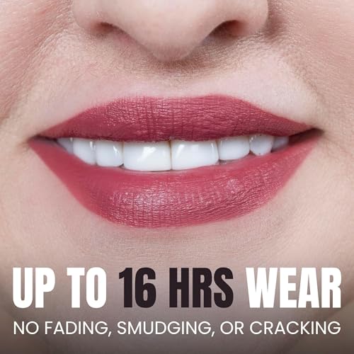 Matte Liquid Lipstick 16-Hour Long Lasting Waterproof