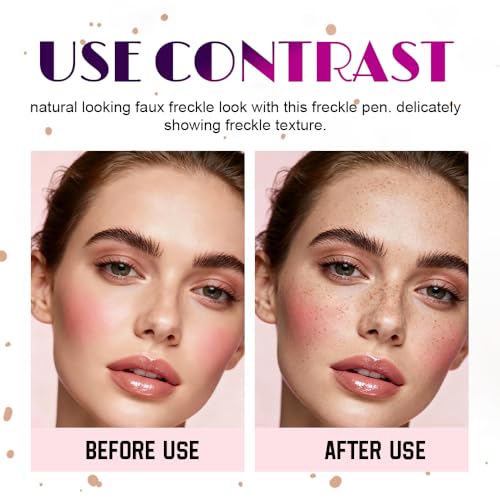 2-in-1 Freckle Stamp & Eyeliner Pen Waterproof Kit