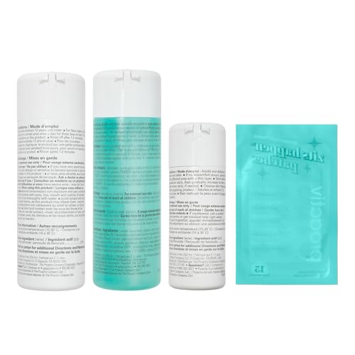 Proactiv 3-Step Acne Treatment System with Benzoyl Peroxide & Pimple Patches