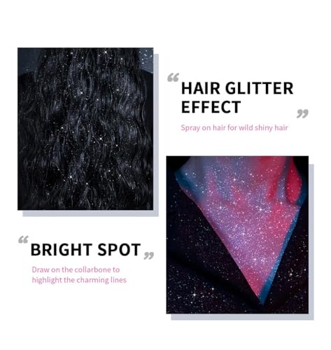 Body Glitter Spray for Hair & Body - 2.11 Oz