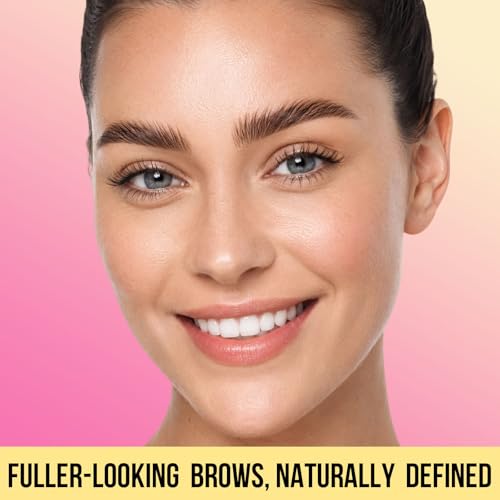 Vevivia Dual-Tip Microblading Eyebrow Pencil & Clear Brow Gel, Dark Brown