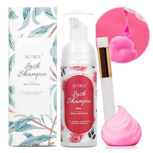 ACTROL Eyelash Extension Cleanser 60ml - Paraben Free Lash Shampoo