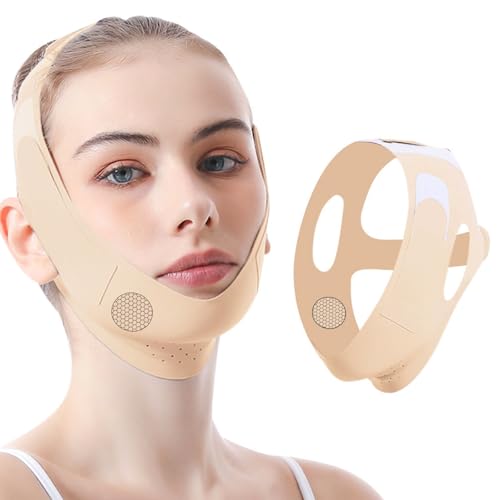 V-Line Neck Lift Silicone Face Mask for Double Chin