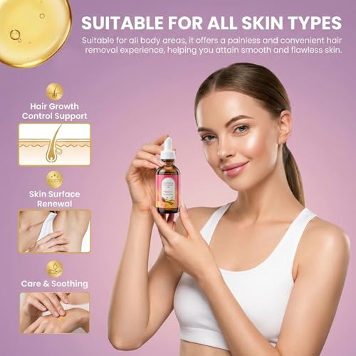 Cyperus Rotundus Hair Removal Oil - 60ml Dual Pack