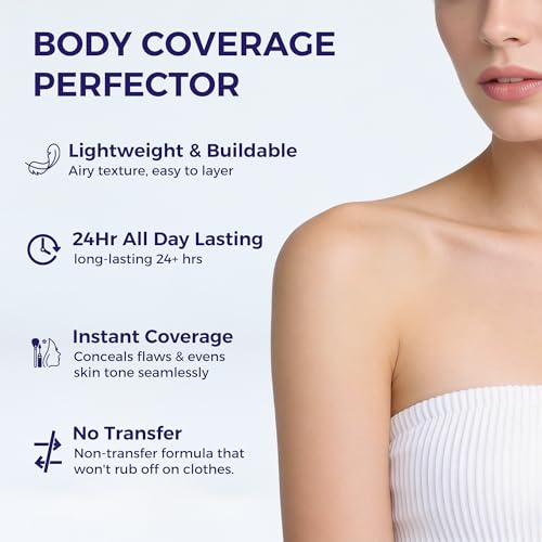 Tattoo Cover Up Concealer - Waterproof Full Coverage for Body & Face