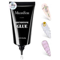 MelodySusie Rhinestone Gel Nail Glue for 3D Sculpting & Charms, 30g UV/LED