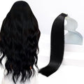 Sunny Hair Tape in Extensions Remy Human Hair 22" Jet Black 20Pcs