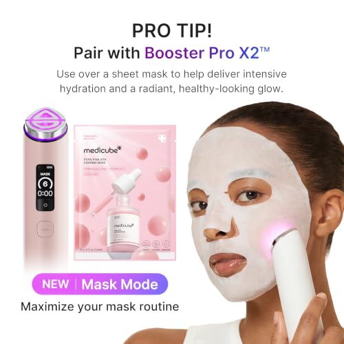Medicube Salmon DNA PDRN Pink Vitamin Sheet Mask 10 Pack - All Skin Types
