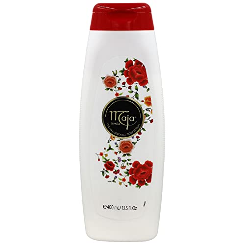 Maja Extreme Moisture Body Lotion and Perfumed Talcum Powder Bundle - 2-Pack 13.5 FL Oz Body Lotion and 2-Pack 7 Oz Talcum Powder