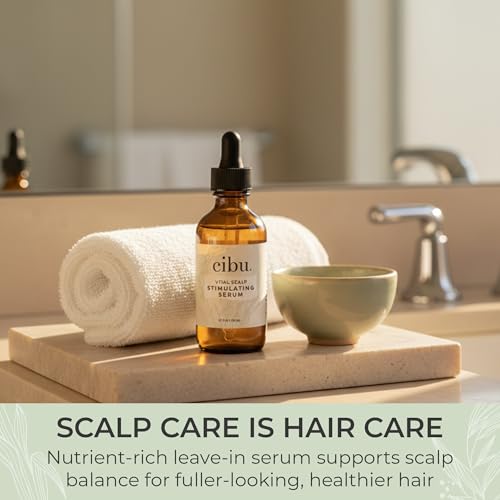 CIBU Vital Scalp Serum 1.69 oz - Leave-In Hair Treatment