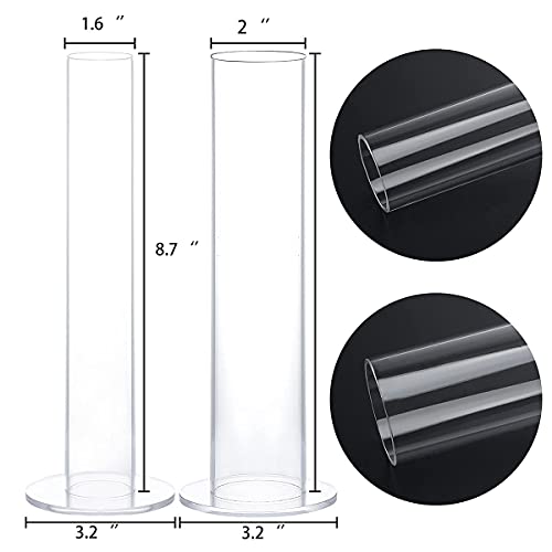 Acrylic Scrunchie Holder Organizer - 2 Piece Set