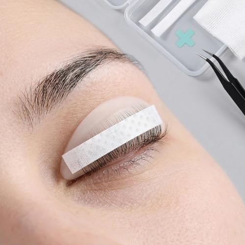 PAGOW 300Pcs Lash Lift Paper Strips - Disposable Eyelash Perm Covers