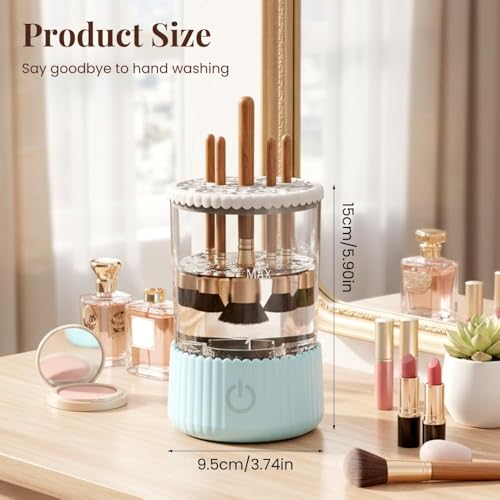 Automatic Makeup Brush Cleaner Machine - USB Powered