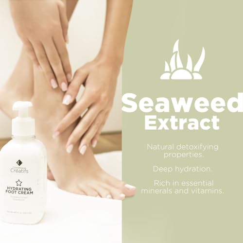 Hydrating Foot Cream for Dry Cracked Heels - 8.5 fl. oz.