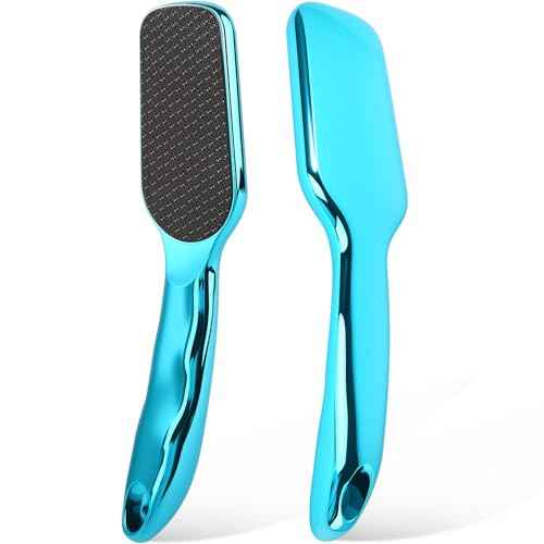 Nano-Glass Foot File Hard Skin Remover, Foot File Callus Remover with Non-Slip Ergonomic Handle, Professional Foot Care Tools