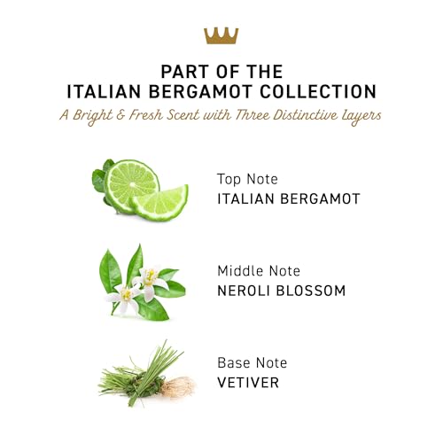 Aluminum-Free Men's Deodorant with Italian Bergamot - 48-Hour Odor Protection