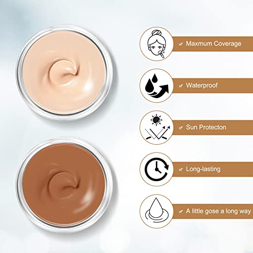 Tattoo Cover Up Concealer Waterproof - 2 Tones