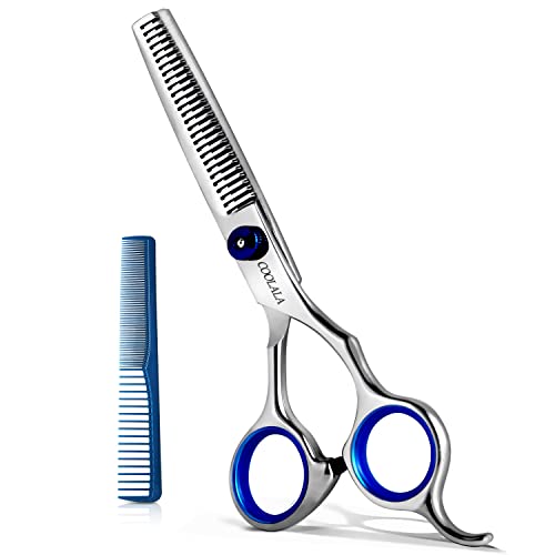 COOLALA Professional Hair Thinning Scissors 6.5" Stainless Steel