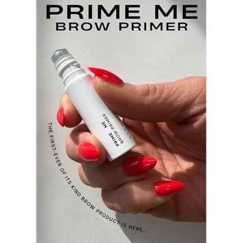 MADLUVV Prime Me Brow Primer ? Conditions brows, controls oil & grips makeup for smudge-proof wear. Matte eyebrow primer for older women & all ages. Use with Madluvv Brow Stamp & makeup routine.