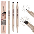 2PCS Dual-Ended Freckle Pen & Stamp - Waterproof, Natural Finish