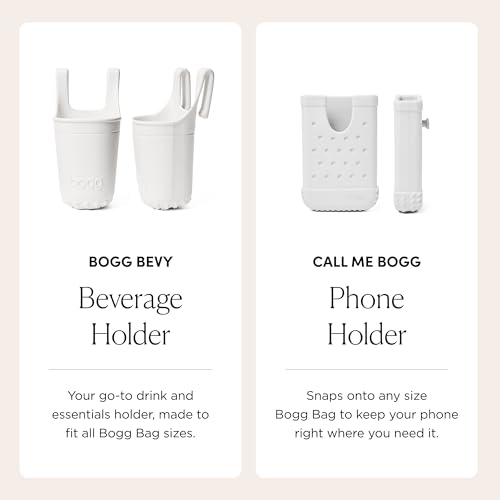 BOGG BAG Bevy Beverage & Phone Holder Tote – Durable Beach Organizer