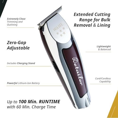 Wahl Professional 5 Star Cordless Detailer Trimmer