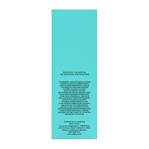 Tiffany & Co. Perfumed Shower Gel for Women, 6.7 Ounces