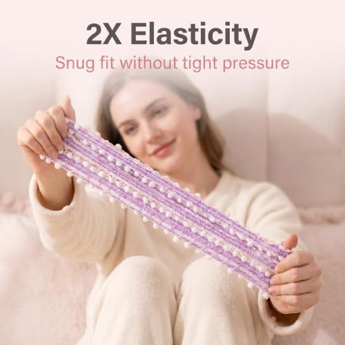 3-Pack Wide Spa Headbands for Women – Non-Slip, Stretchy & Breathable