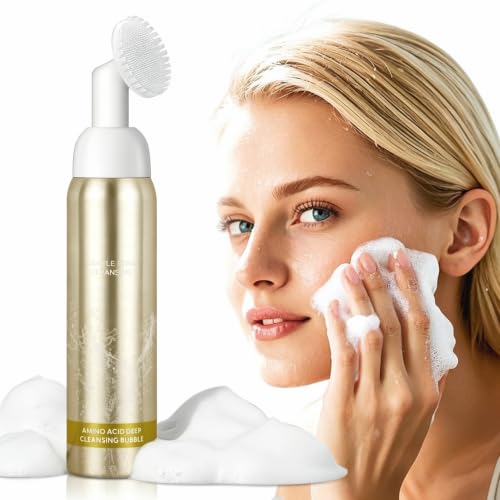 KOGEEYY Foaming Face Wash - Deep Cleansing Facial Cleanser with Brush