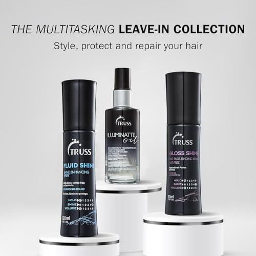 TRUSS Illuminatte Hair Oil - Frizz Control & Heat Protectant