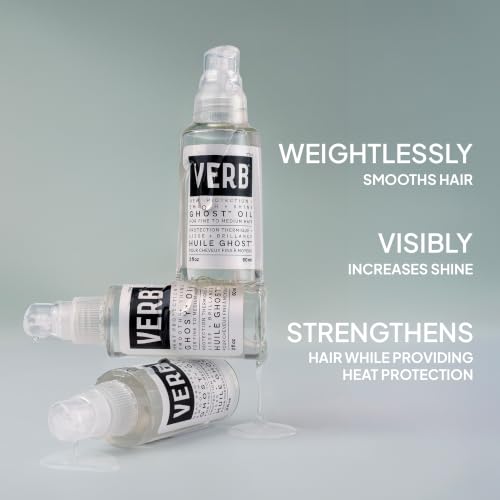 VERB Ghost Weightless Hair Oil | Frizz Control & Heat Protection