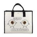 G2TUP Eye Doctor Gift Eye Like Puns Makeup Bag Optometrist Ophthalmologist Cosmetic Bag Optician Gift Optometry Zipper Travel Bag (Eye Like Puns TT)