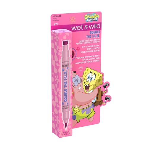 wet n wild SpongeBob Dual-End Liquid Eyeliner & Stamp