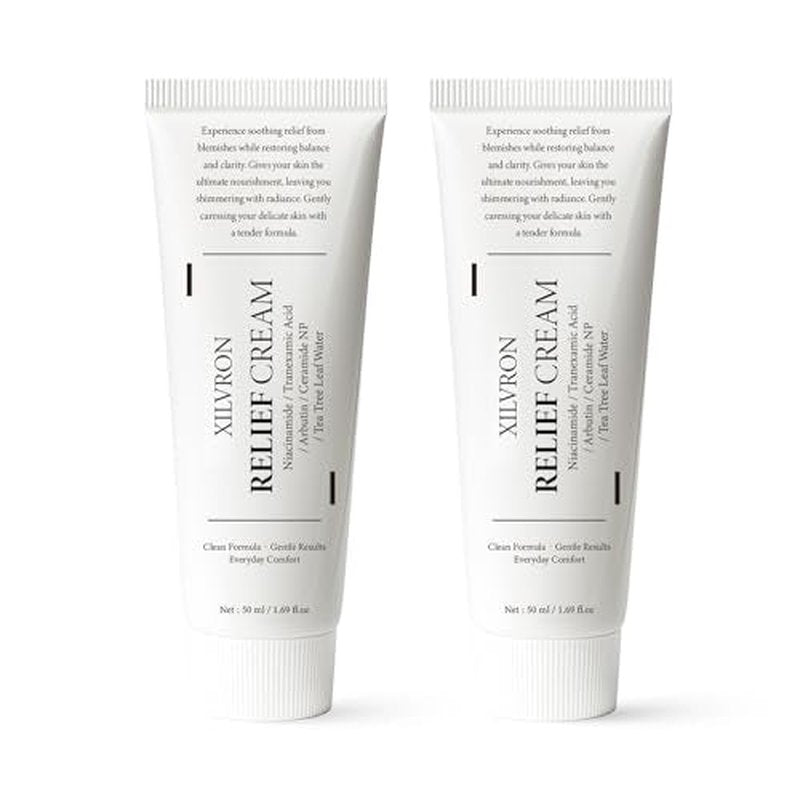 2 PCS Barrier Cream with Niacinamide, Arbutin & Tranexamic Acid, Korean Skin Care Moisturizer for Soothing Repairing & Blemish Care, Vegan & Gentle Formula for All Skin Types, 1.69 Fl Oz*2