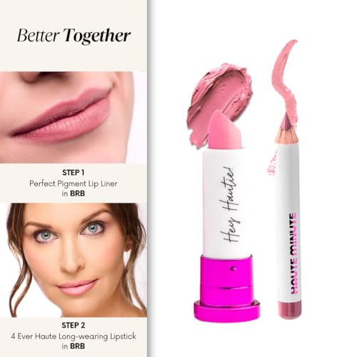Mini Perfect Pigment Lip Liner - Long Lasting Wearing Color, Creamy Soft Lip Liner, Vegan & Cruelty-Free - BRB