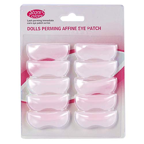 5Pairs/Set Silicone Eyelash Perming Curler, 3D Eyelash Perming Curling Pad Patch Eyelash Pad False Lashes Extension Makeup Tool for Eyelash Perm Lifting