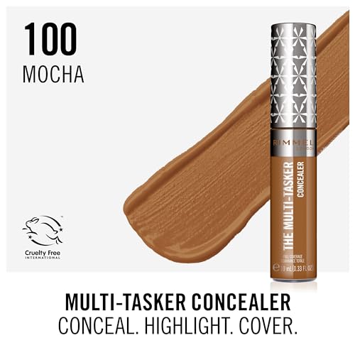 Rimmel Multi-Tasker Concealer 100 Mocha 24hr Waterproof