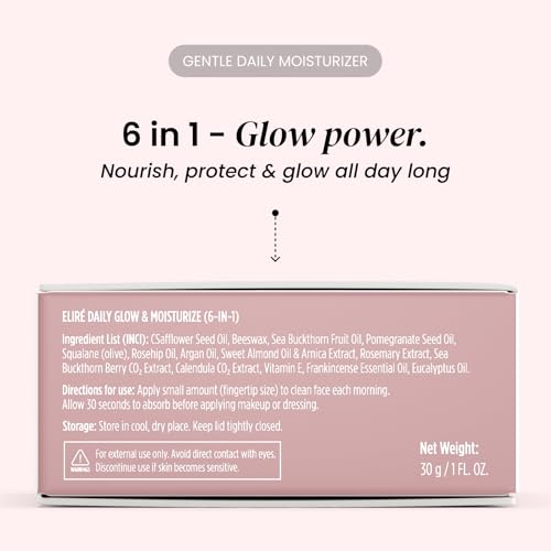 6 in 1 Multi Purpose Moisturizing Balm ? Fades Fine Lines and Wrinkes- Ultra Hydrating, Calming and Glow-Boosting Treatmen ? Multi Benefit Daily Balm for All Skin Types