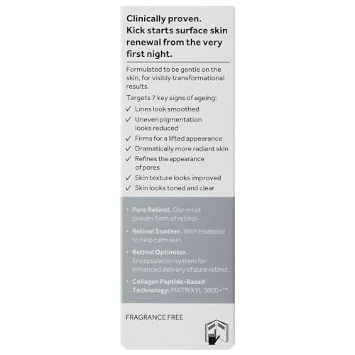No7 Pure Retinol Night Concentrate 0.3% Retinol 1.0 Fl Oz