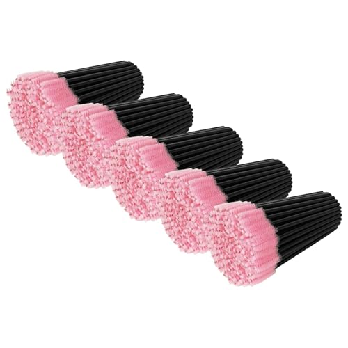 Tifanso 500PCS Disposable Lash Spoolies - Professional Eyelash & Eyebrow Brushes