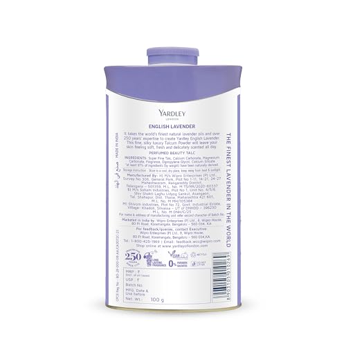 Yardley London English Lavender Talc Powder 250g