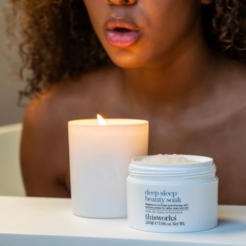 THISWORKS Deep Sleep Body Whip ? Ultra-Rich Nighttime Body Moisturizer with Shea Butter, Magnesium & Essential Oils ? Nourishes Skin & Promotes Restful Sleep ? 200ml