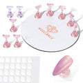 Modelones Magnetic Nail Stand with 200 Tabs Press On Nail Holder