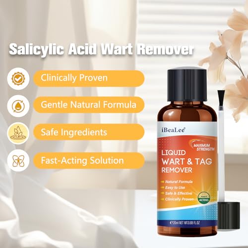 Wart Remover Liquid with 12% Salicylic Acid