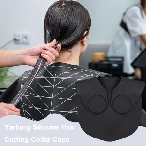 Yarlung Hair Cutting Collar Cape - Silicone Salon Shawl