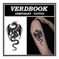 Waterproof Temporary Tattoos - 2 Sheets, 7-15 Day Wear