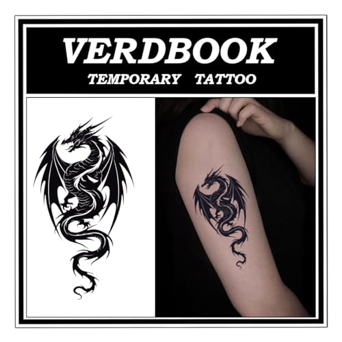 Waterproof Temporary Tattoos - 2 Sheets, 7-15 Day Wear