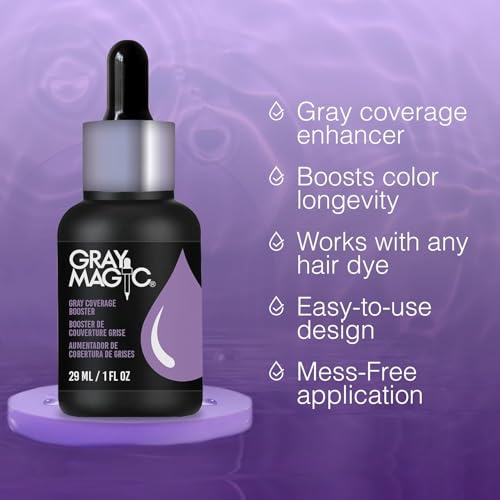 Ardell Gray Magic Hair Color Additive - 1 oz Dropper Bottle (2 Pack)